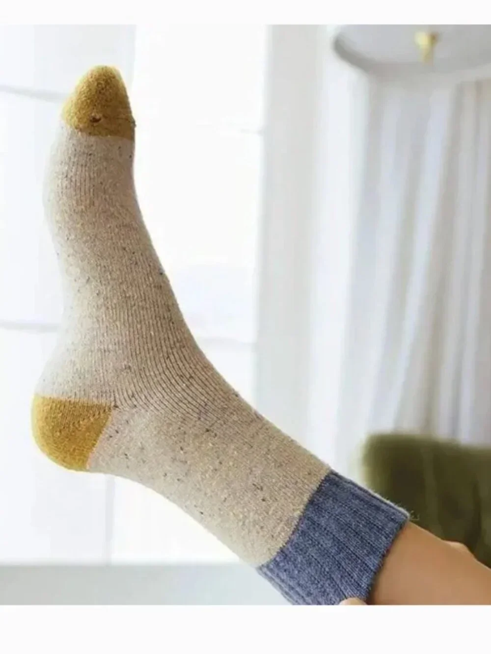 Warm wool winter socks